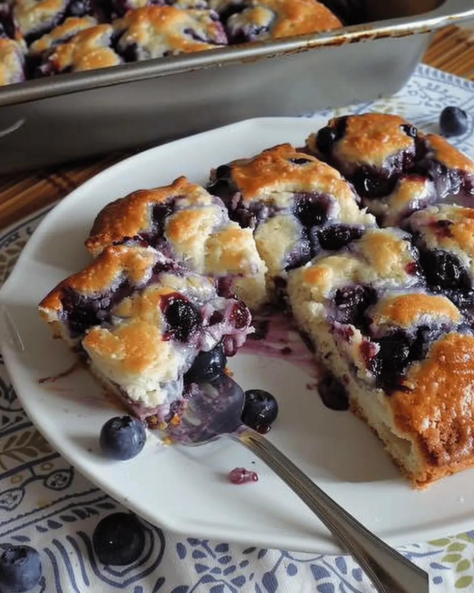 Blueberry Butter Swim Biscuits: The Best Breakfast Treat