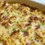 Chicken Carbonara Pasta Bake