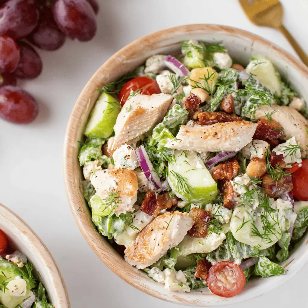 Clean Eating Chicken Salad: Easy 5-Ingredient Turkey Bacon Delight