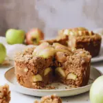 Easy Apple Coffee Cake (GF, Vegan)