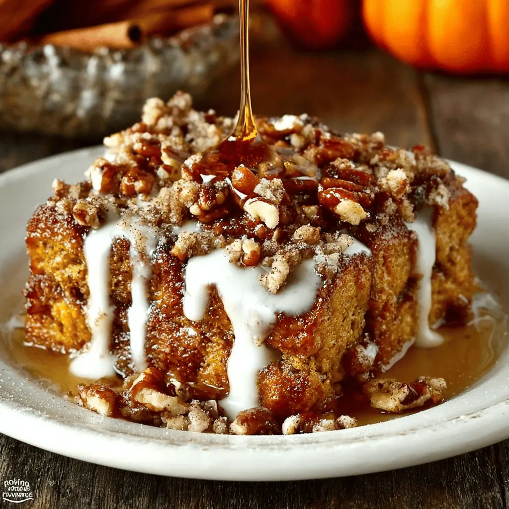 Gluten-Free Pumpkin French Toast Casserole: Easy & Delicious