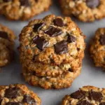 Oatmeal Dark Chocolate Chunk Breakfast Cookies