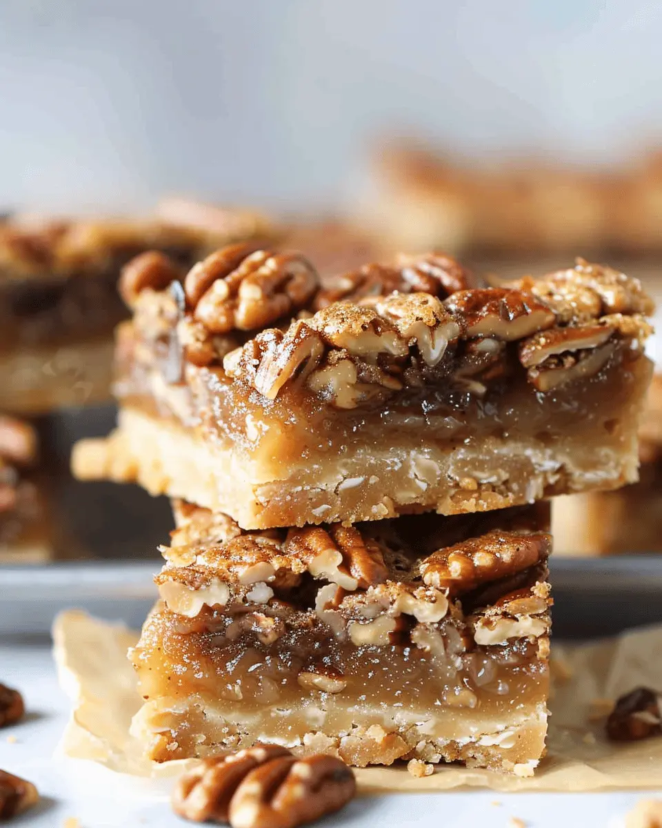 Pecan Pie Bars: The Best Indulgent Treat for Your Sweet Tooth