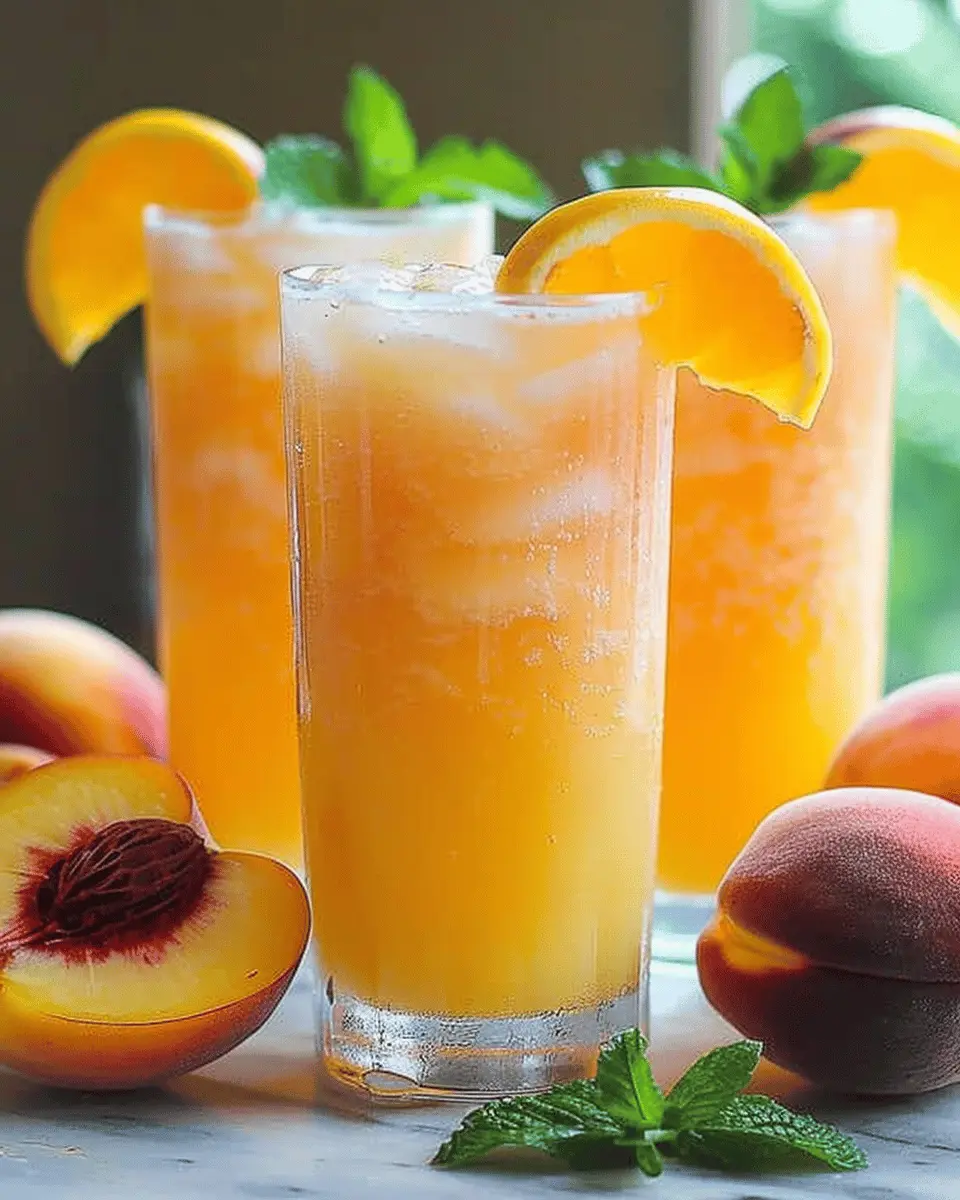 Refreshing Peach Lemonade: The Best Homemade Summer Drink