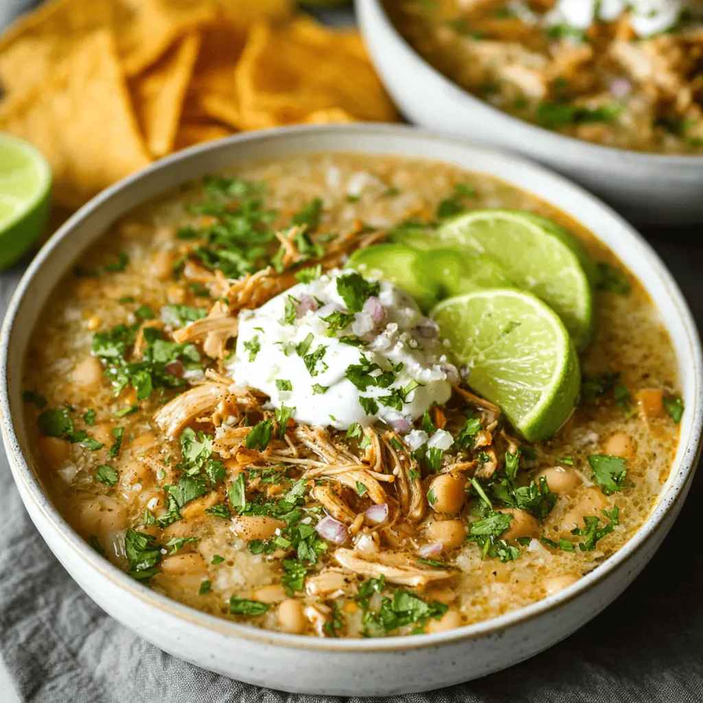 Slow Cooker White Chicken Chili: Easy Comfort for Your Home