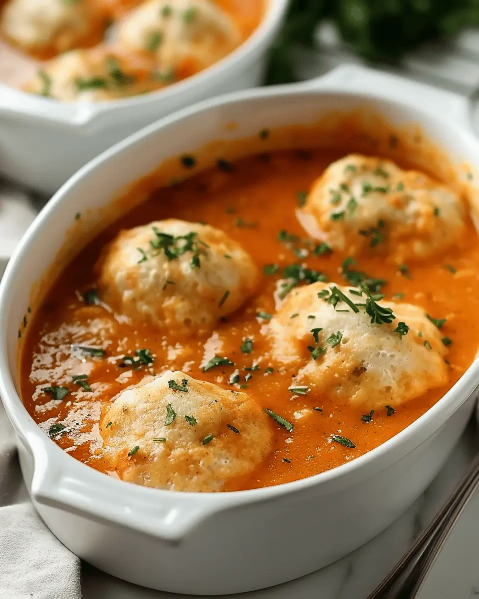 Best Tomato Soup with Cheddar Bay Dumplings: A Must-Try!