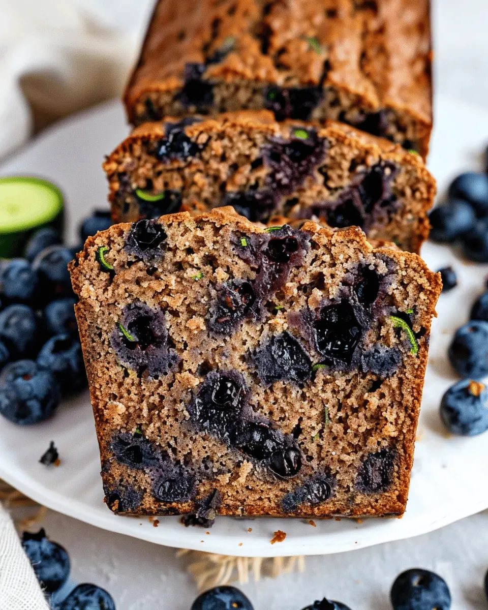 Blueberry Zucchini Bread Recipe: Easy and Deliciously Moist Treat