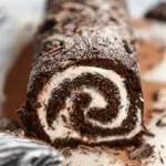 Chocolate Swiss Roll Cake (Grain-Free, Paleo)