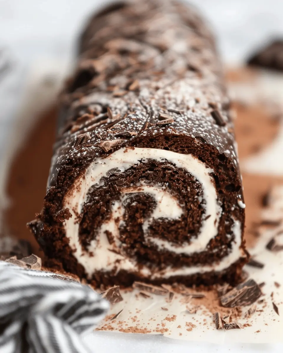 Chocolate Swiss Roll Cake: Indulgent Grain-Free Paleo Delight