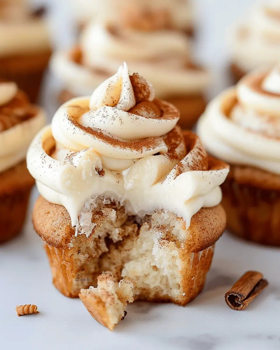 Cinnamon Roll Cupcakes: Indulgent Treats for Cozy Mornings