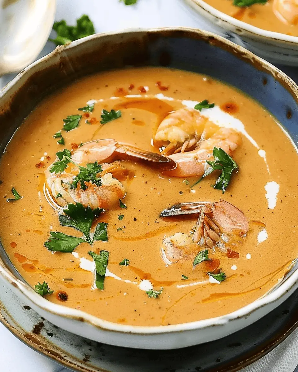 Easy Prawn Bisque: A Silky Smooth Comfort for Every Home Chef