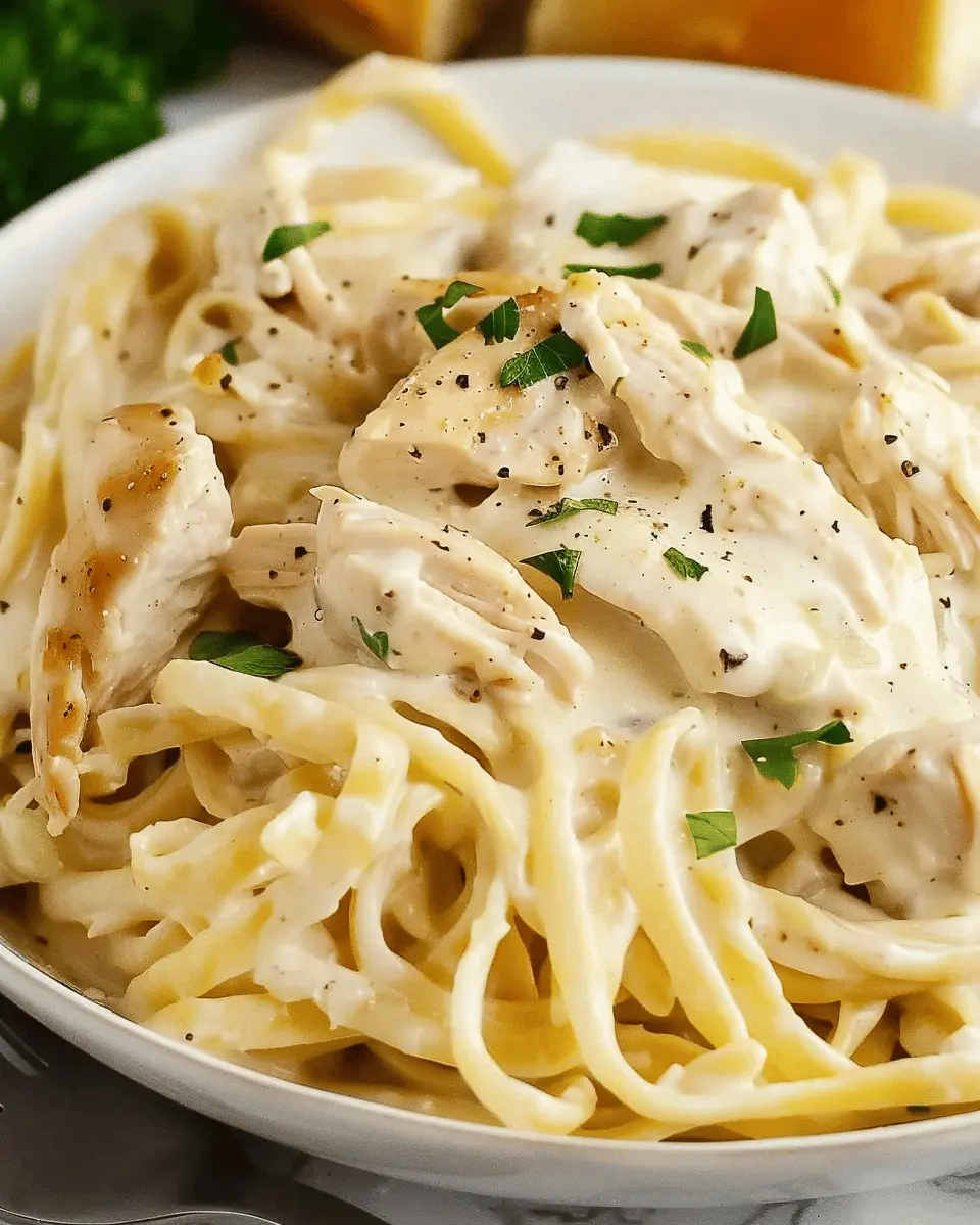 Easy Crockpot Chicken Alfredo: Indulgent Comfort Food for Cozy Nights