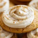 Easy Pumpkin Spice Sugar Cookies with Cream Cheese Frosting