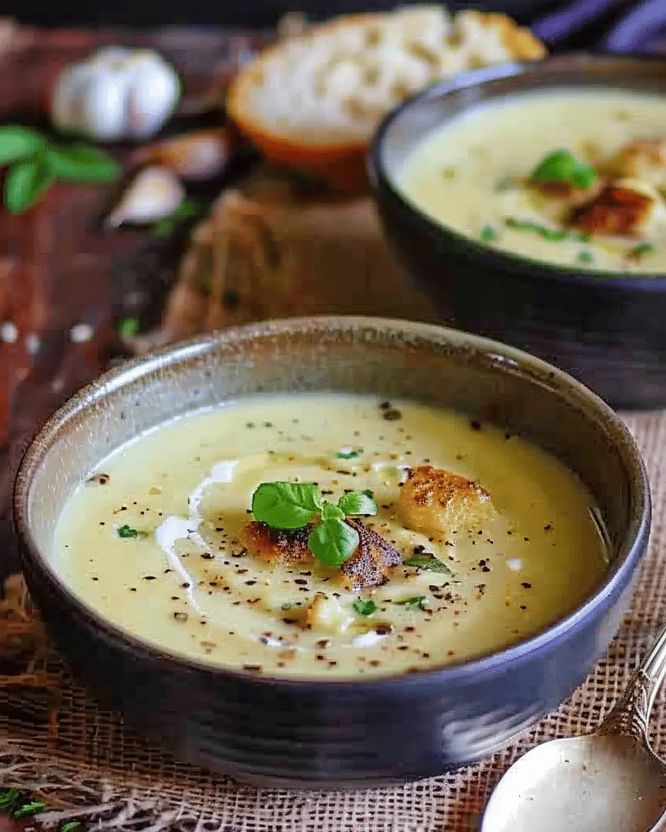 Italian garlic soup: The best comforting dish for home chefs