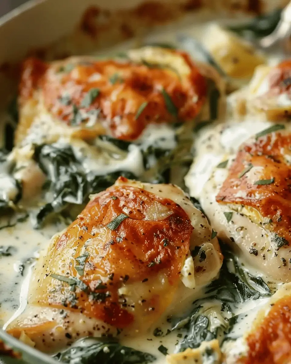 Spinach Artichoke Chicken With Cottage Cheese: A Juicy Delight