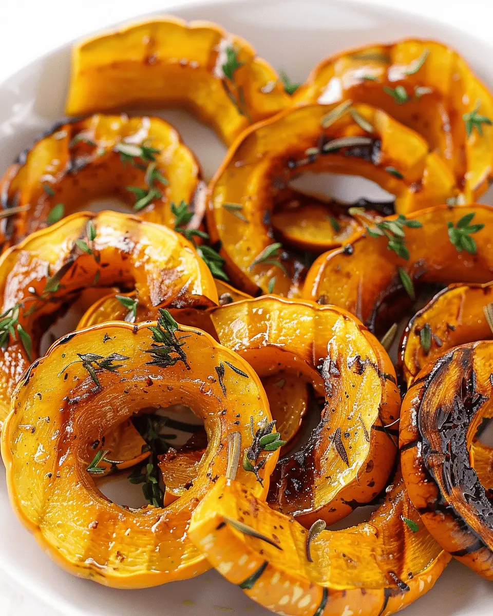 Maple Roasted Delicata Squash: A Sweet and Savory Delight