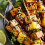 Pineapple Tofu Skewers