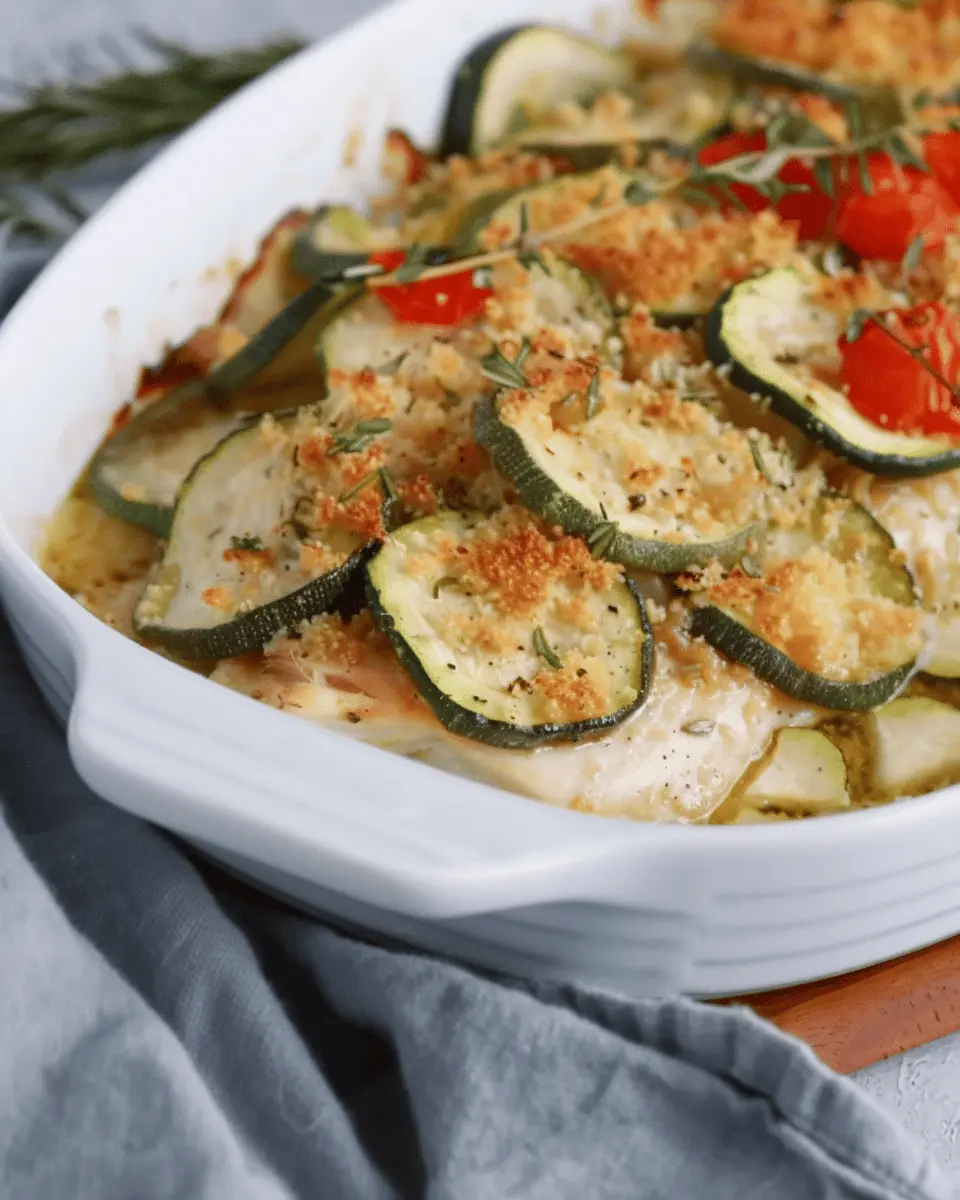Easy Chicken and Zucchini Casserole: A Healthy Family Delight