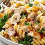 Honey Mustard Chicken Pasta Salad