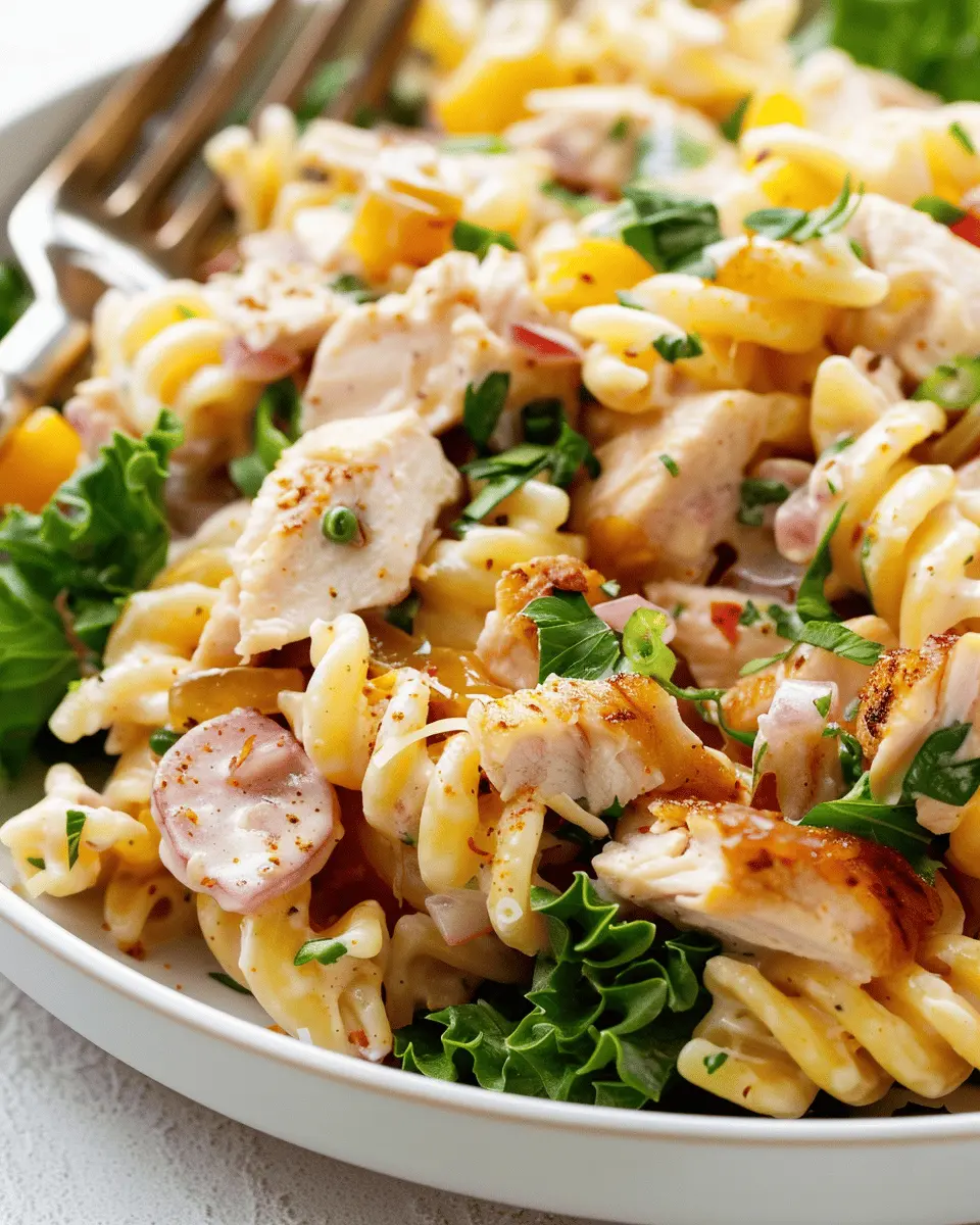 Honey Mustard Chicken Pasta Salad: The Easy, Flavorful Twist