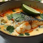Thai-Style Coconut Lime Fish Soup
