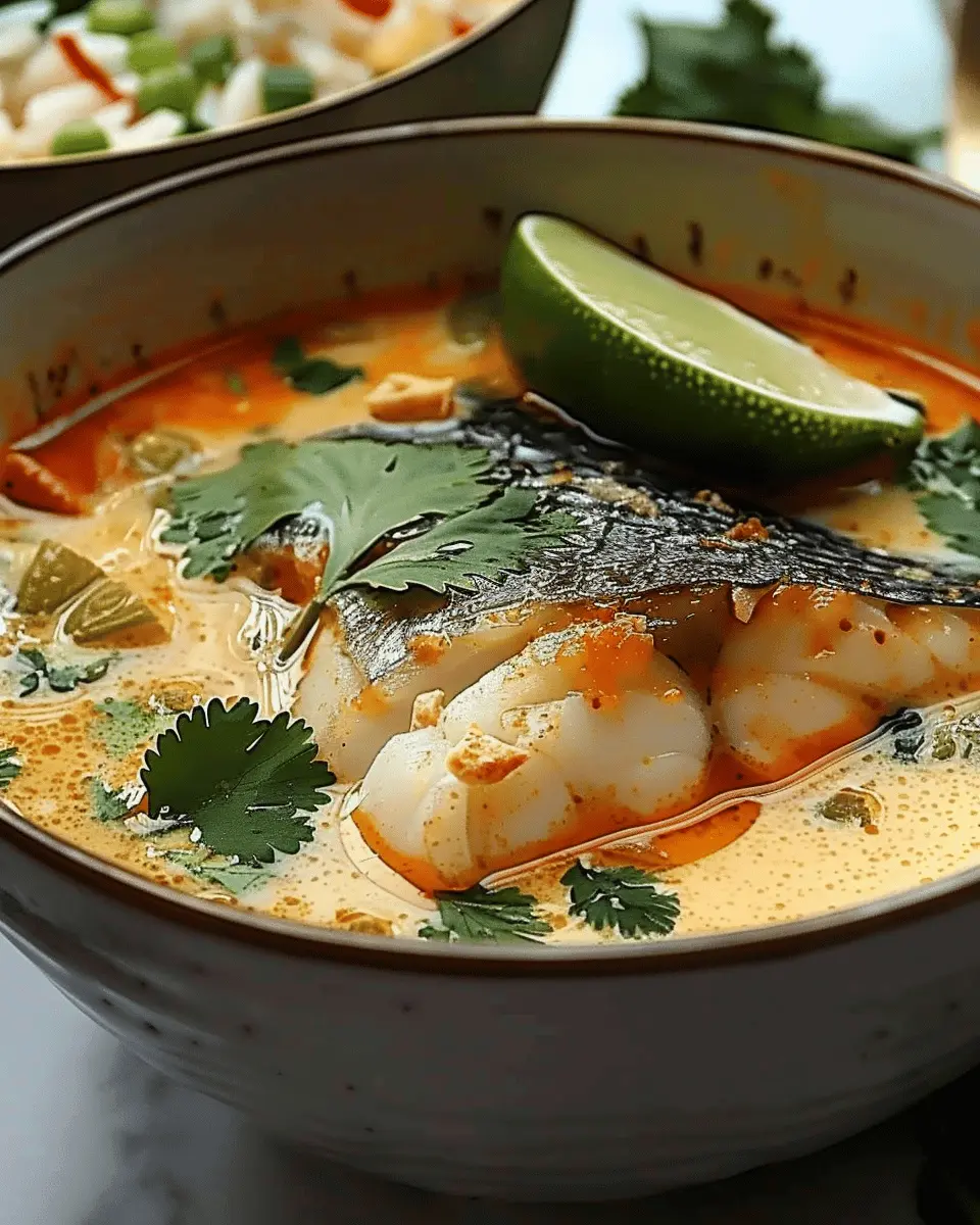 Thai-Style Coconut Lime Fish Soup: Easy Comfort for Home Cooks