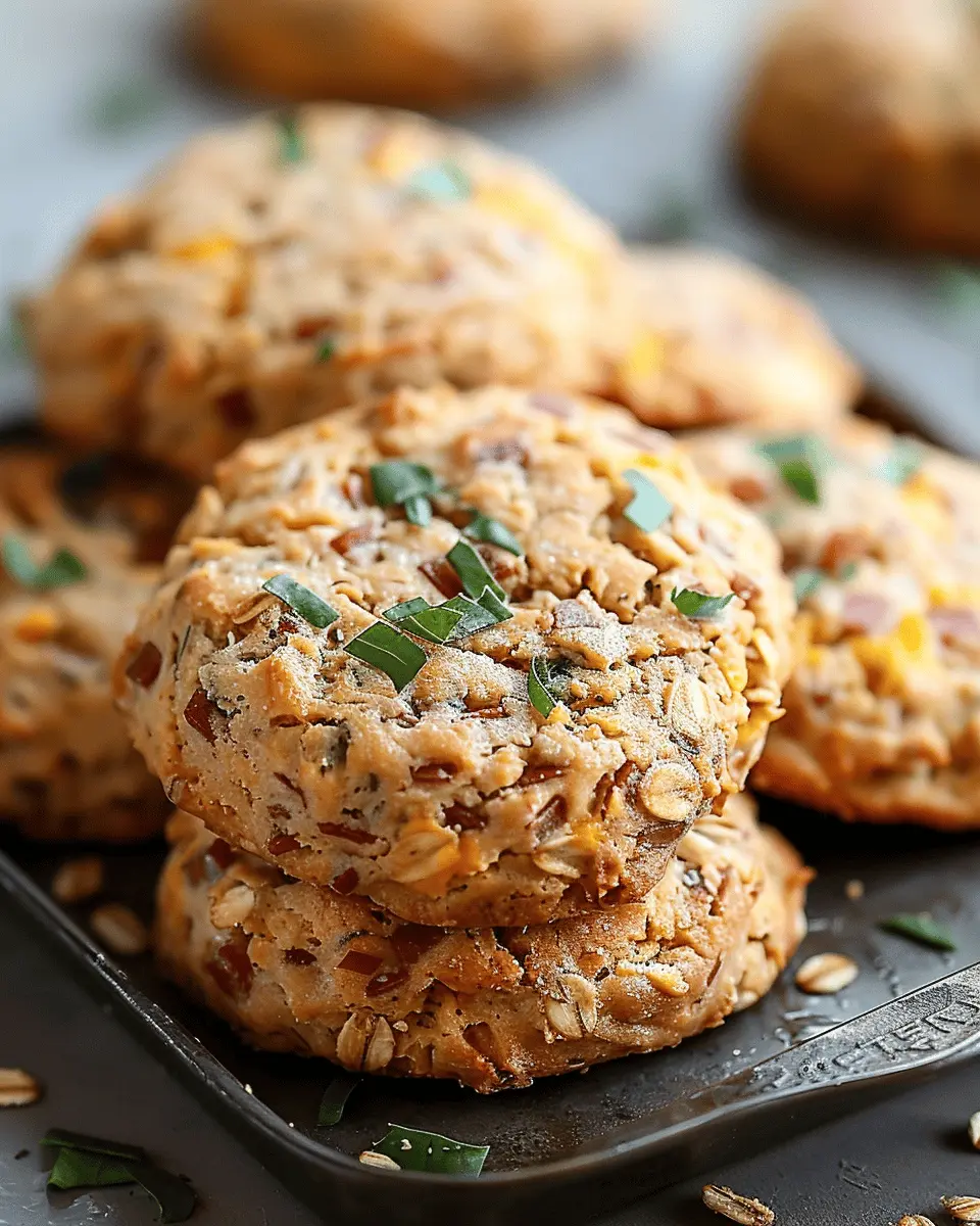 Breakfast Protein Biscuits: Easy Turkey Bacon & Chicken Ham Delight