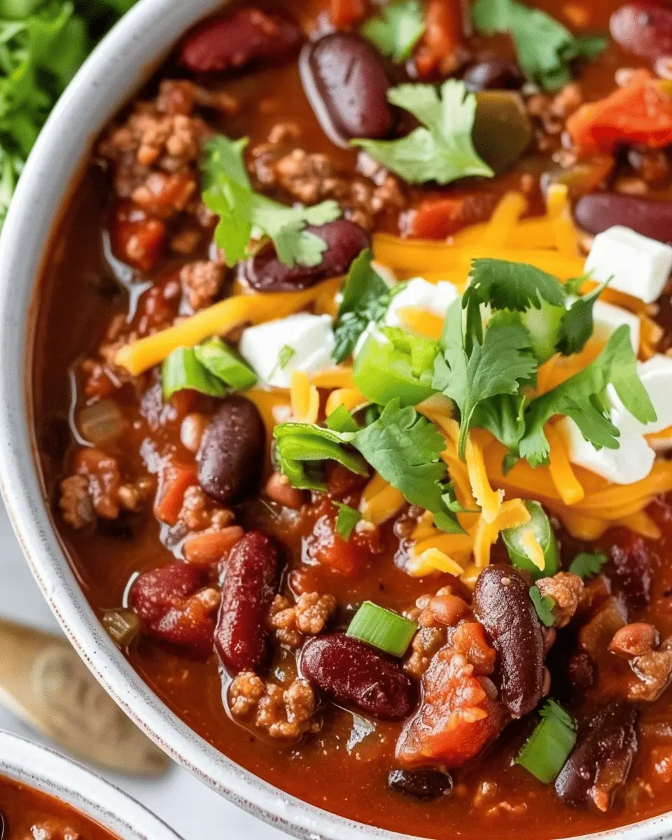 How to Make Homemade Chili: The Best Comfort Food with Turkey Bacon