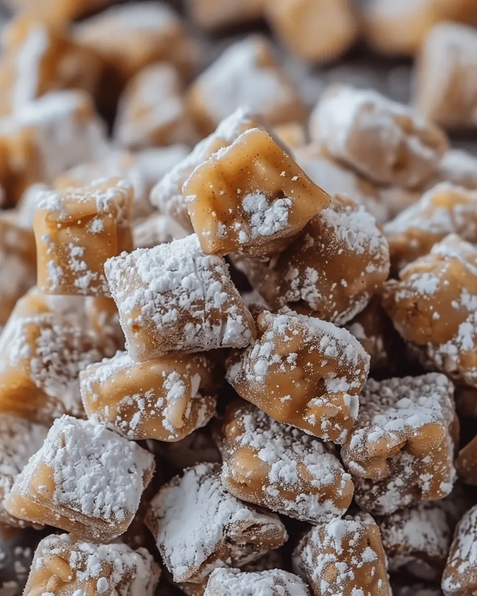 Caramel Apple Puppy Chow: Indulgent Treat for Sweet Cravings