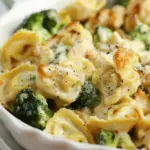 Cheesy Chicken Broccoli Tortellini