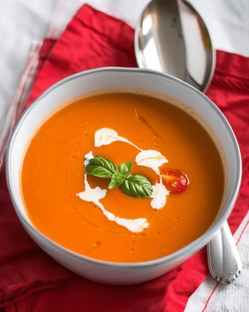 Easy Carrot and Tomato Soup: A Comforting Taste of Home