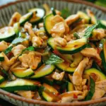 Zucchini Stir-fry with Chicken