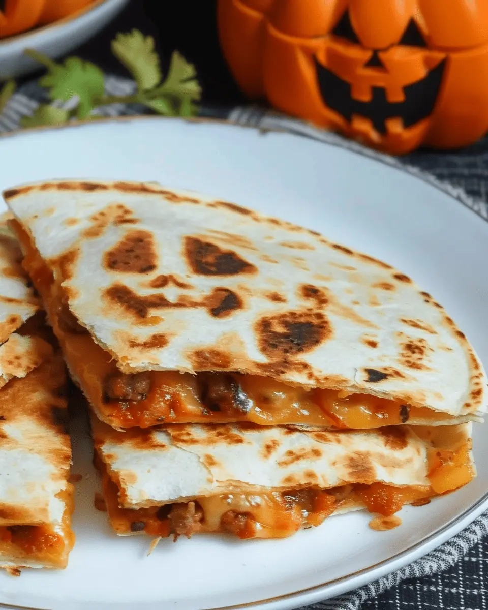 Jack O Lantern Quesadillas: Easy Halloween Treats for All Ages