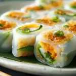 Crispy Rice Paper Egg Wraps
