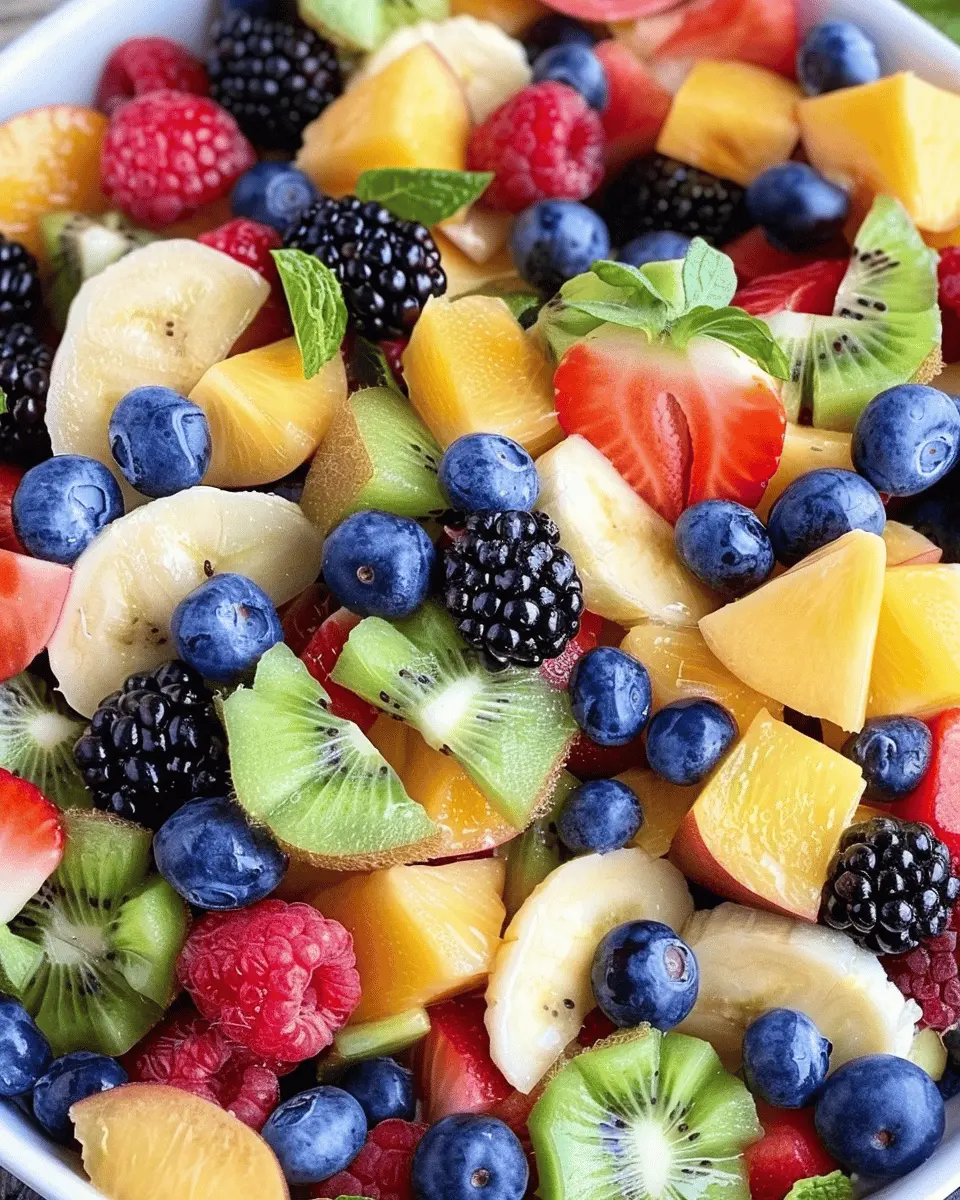 Summer Fruit Salad: Easy Recipe for a Refreshing Twist