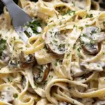 Creamy Garlic Mushroom Pasta