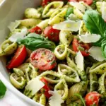Caprese Pasta Salad with Pesto