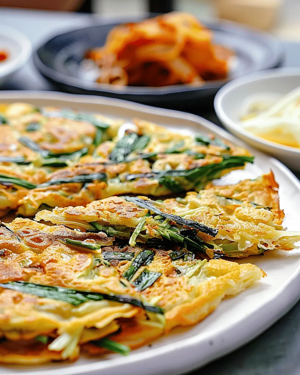 Pajeon Korean Scallion Pancake: Easy Recipe for Homemade Delight