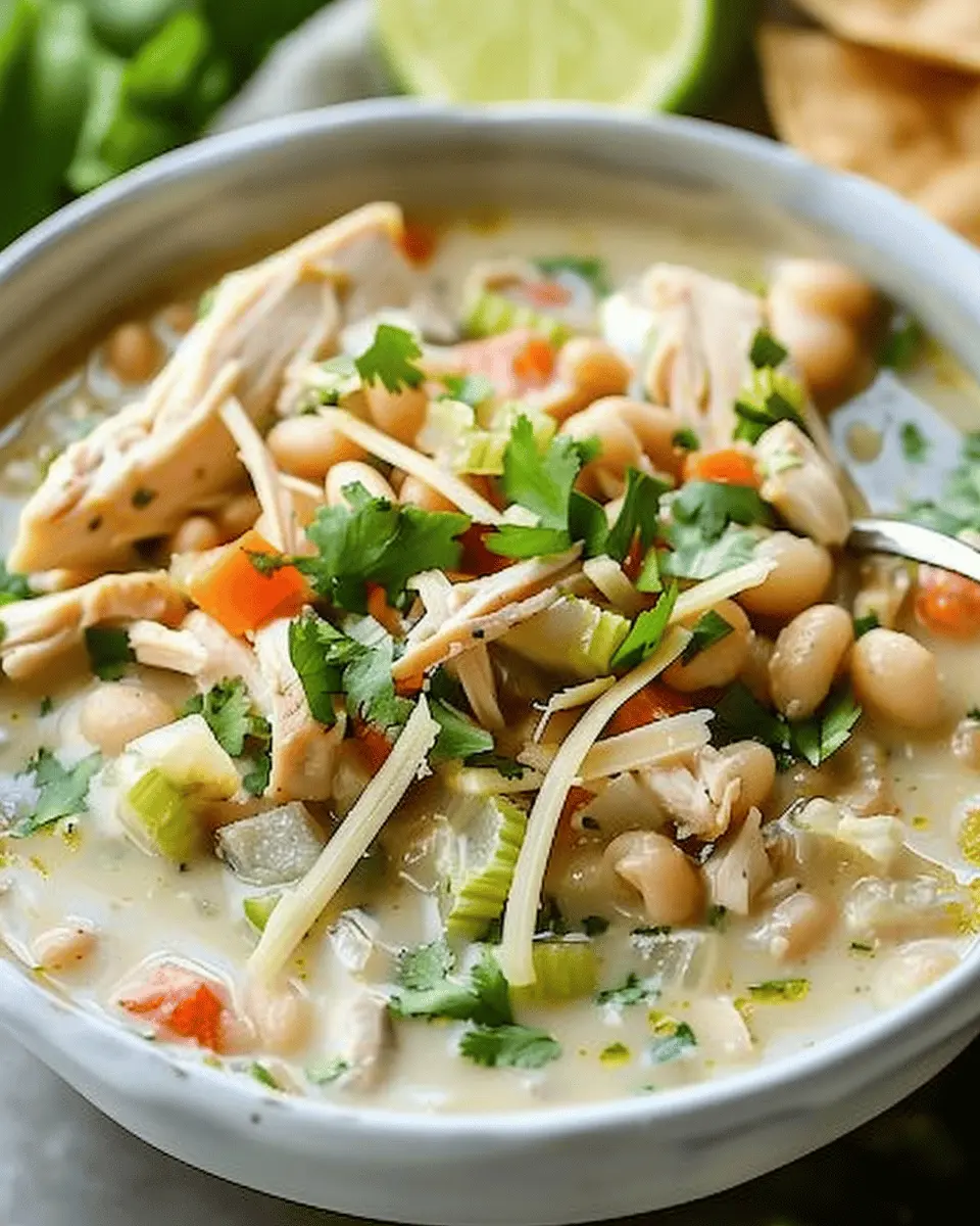 White Chicken Chili: A Comforting Easy Recipe with Turkey Bacon