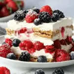 Summer Berry Icebox Cake