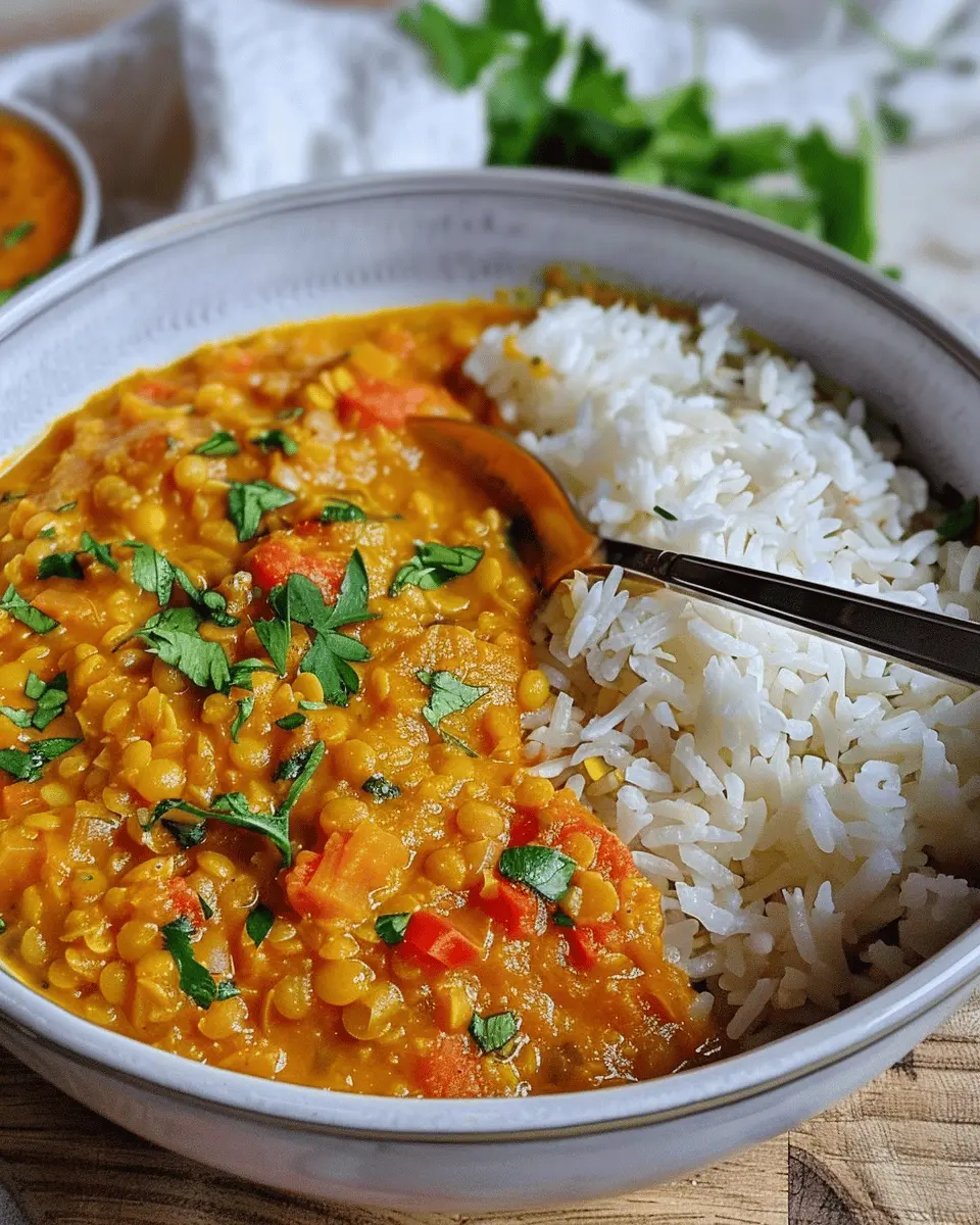 Red Lentil Dahl: The Best Easy Recipe for Comforting Flavor
