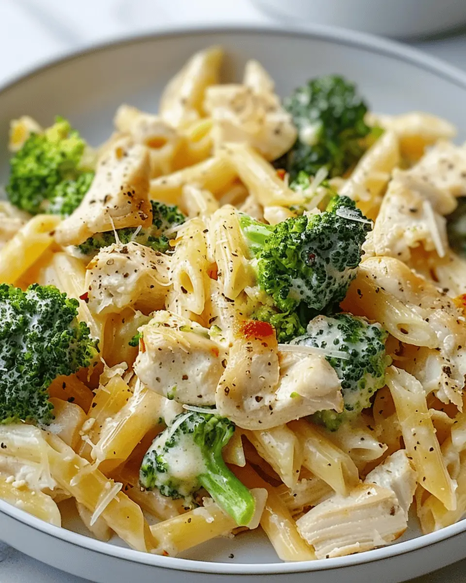 Chicken and Broccoli Pasta: Easy Weeknight Delight with Turkey Bacon