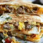 Sheet Pan Breakfast Quesadillas Recipe
