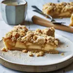 Apple crumble cake