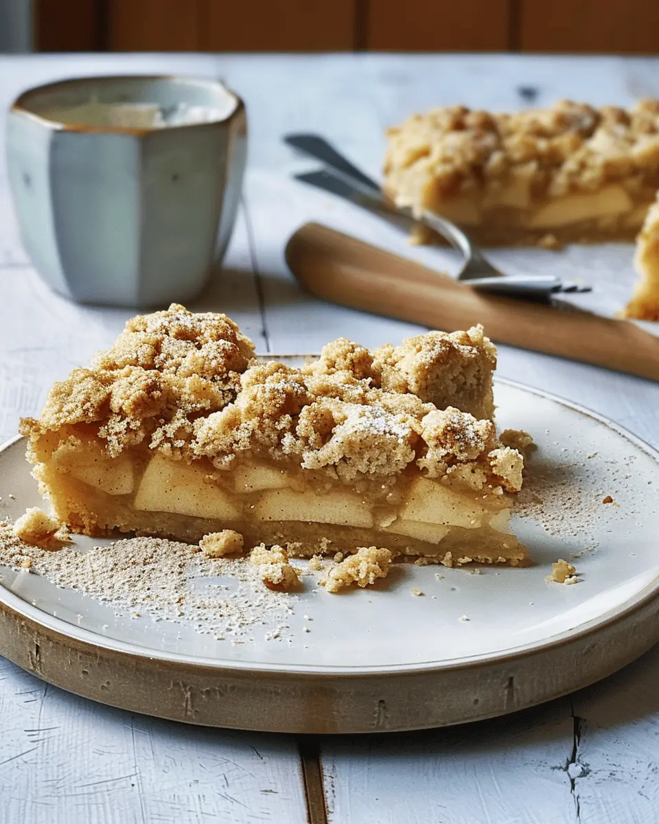 Apple crumble cake: The best cozy dessert for any occasion