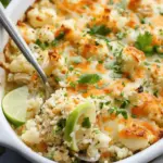 Chicken Cauliflower Rice Casserole
