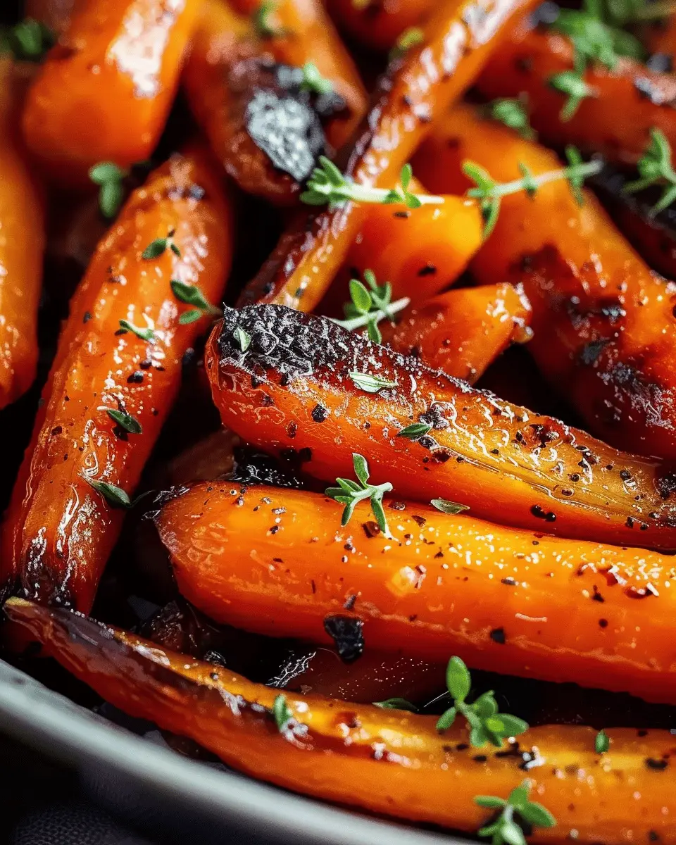 Honey Balsamic Roasted Carrots: A Deliciously Easy Side Dish