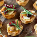 Cranberry Brie Bites