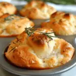 Rosemary Garlic Focaccia Muffins