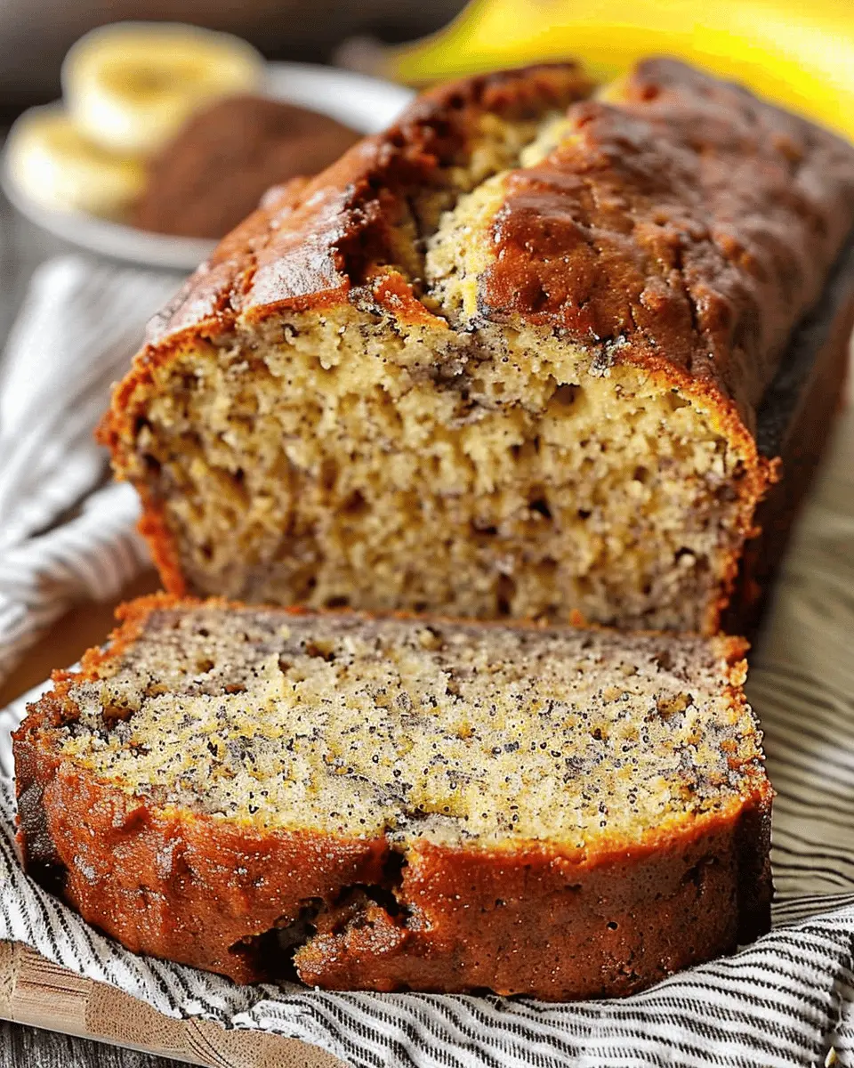 Classic Moist Banana Bread: The Best Recipe for Homemade Comfort